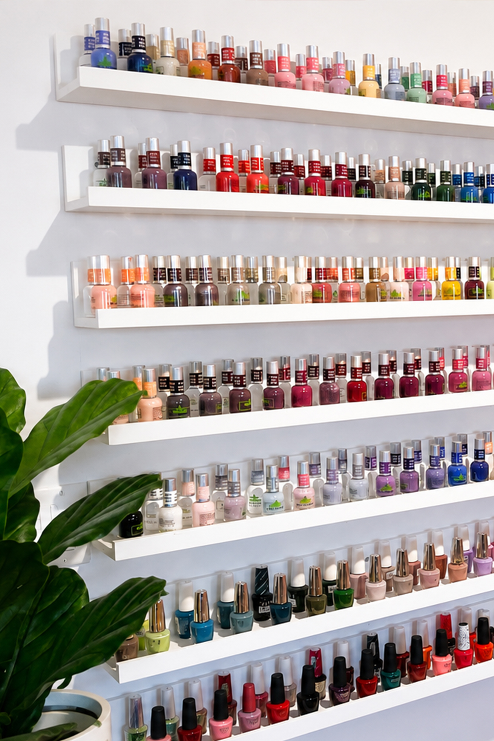 Nail package gathering at Mango Nail & Spa