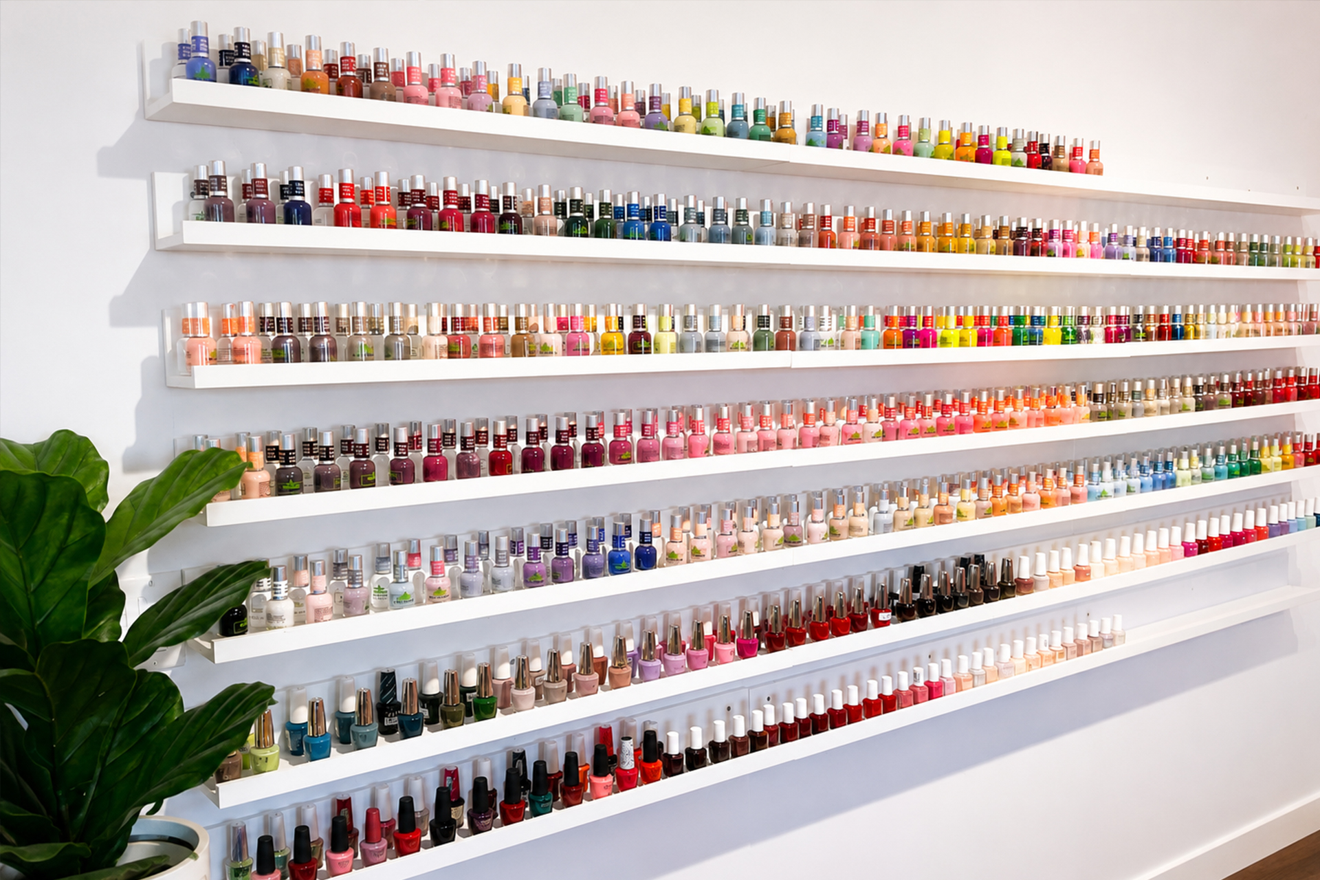 Mango Nail & Spa — luxury nail salon interior in Tampa FL