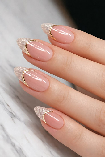 Gel X nail enhancements at Mango Nail & Spa